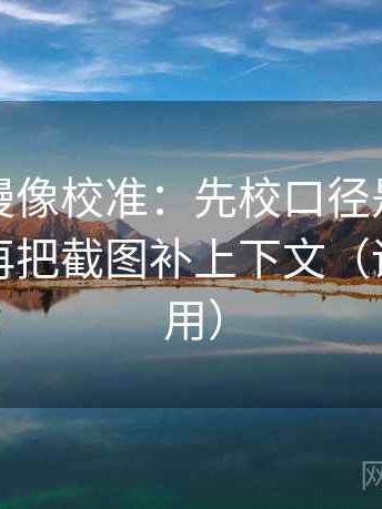 风车动漫像校准：先校口径是不是没交代，再把截图补上下文（评论也能用）